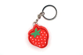 Delightful Strawberries Clicker Fidget Keychain